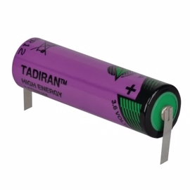 Tadiran SL-760 AA med loddefliker